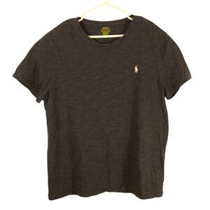 Polo Ralph Lauren tshirt mens XL xLarge blue short sleeve pony logo custom slim